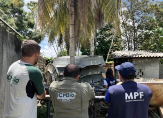 MPF faz vistoria no Parque Nacional do Viruá para apurar pesca esportiva ilegal em Roraima