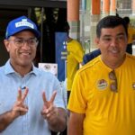 Arthur Henrique e Soldado Sampaio votam e destacam apoio recebido durante a campanha sampaio arthur