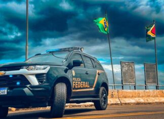 PF prende homem procurado por homicídio ao tentar atravessar fronteira para a Guiana pf guiana foragido