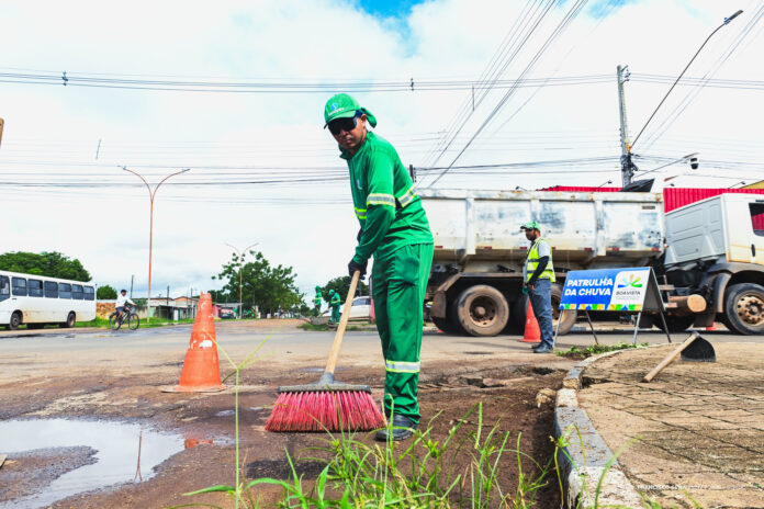 patrulha da chuva limpeza boa vista