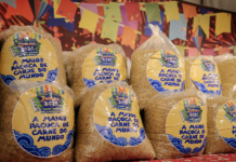 Com presença de Milton Cunha, Maior Paçoca do Mundo supera marca histórica e atinge 1.593,5 kg