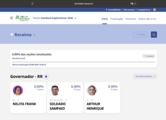 Saiba como acompanhar a apuração da eleição suplementar em Roraima