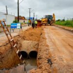 Obra de drenagem resolve 49º ponto crítico de alagamento de Boa Vista, no Joquéi Clube