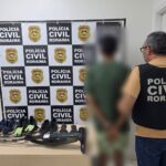 Homem é preso após furtar duas residências nos bairros Buritis e Pricumã em Boa Vista Prisão PCRR