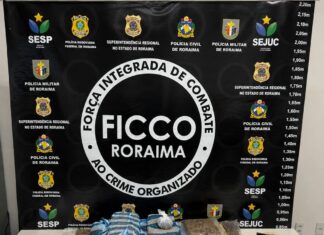 Homem é preso com mais de 6 kg de drogas em Boa Vista Apreensão PRF FICCO RR