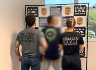 Homem é preso por agredir ex-companheira em Boa Vista homem preso boa vista