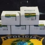 Carga de 500 ampolas de morfina é apreendida durante fiscalização na BR-174 morfina ampola prf