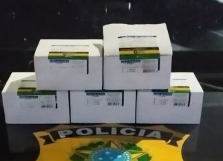 Carga de 500 ampolas de morfina é apreendida durante fiscalização na BR-174 morfina ampola prf