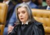 Cármen Lúcia diverge de Dino e diz que ação tenta “burlar” competência da Justiça Eleitoral em caso da eleição suplementar de Roraima