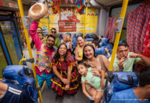 Ônibus do Forró leva clima do Boa Vista Junina às ruas e abre programação especial do arraial