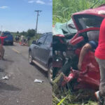 Morre terceira pessoa envolvida em acidente entre dois carros na RR-205 acidente RR-205