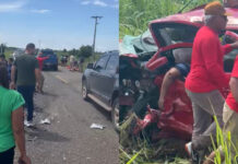 Morre terceira pessoa envolvida em acidente entre dois carros na RR-205 acidente RR-205