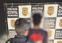 Condenado por tráfico de drogas é preso no bairro Sílvio Leite em Boa Vista jovem tráfico drogas