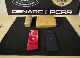 Homem é preso com 1,5 kg de skunk após perseguição e tentativa de atropelar policial em Boa Vista tráfico de drogas