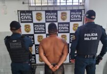 Foragido por tentativa de homicídio conhecido como ‘Chicó’ é preso em Caracaraí homem