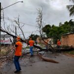 Temporal mobiliza Defesa Civil, provoca ocorrências em Boa Vista e afeta programação do Arraial no Parque Anauá
