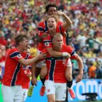 Brasil perde para a Noruega por 2 a 1 e é eliminado nas oitavas da Copa do Mundo brasil noruega