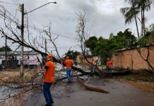 Temporal mobiliza Defesa Civil, provoca ocorrências em Boa Vista e afeta programação do Arraial no Parque Anauá