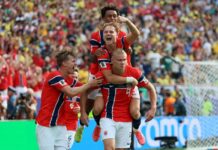 Brasil perde para a Noruega por 2 a 1 e é eliminado nas oitavas da Copa do Mundo brasil noruega