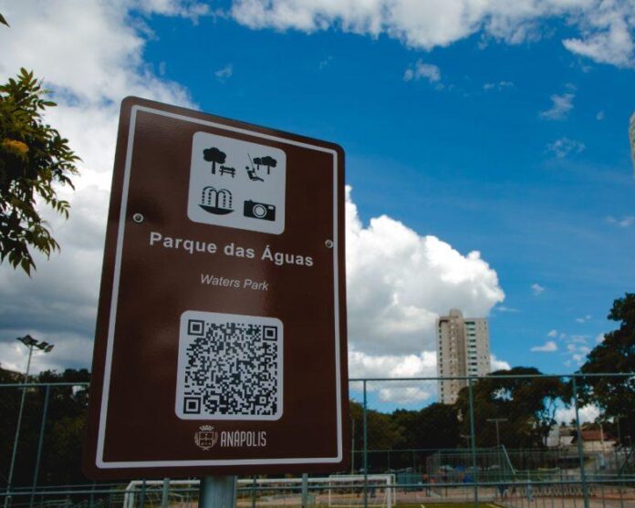 modelo de placa prefeitura de anapolis goias
