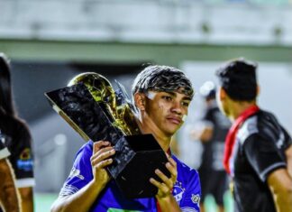 Roraimense de 16 anos é novo reforço do Palmeiras de Goiás para competição de base Roraimense