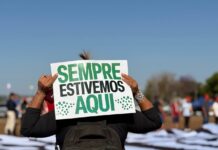 Indígenas protestam em Brasília contra marco temporal e cobram demarcações Marco temporal