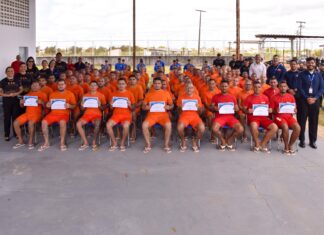 Mais de 100 homens privados de liberdade concluem ensino médio e qualificação profissional em Roraima