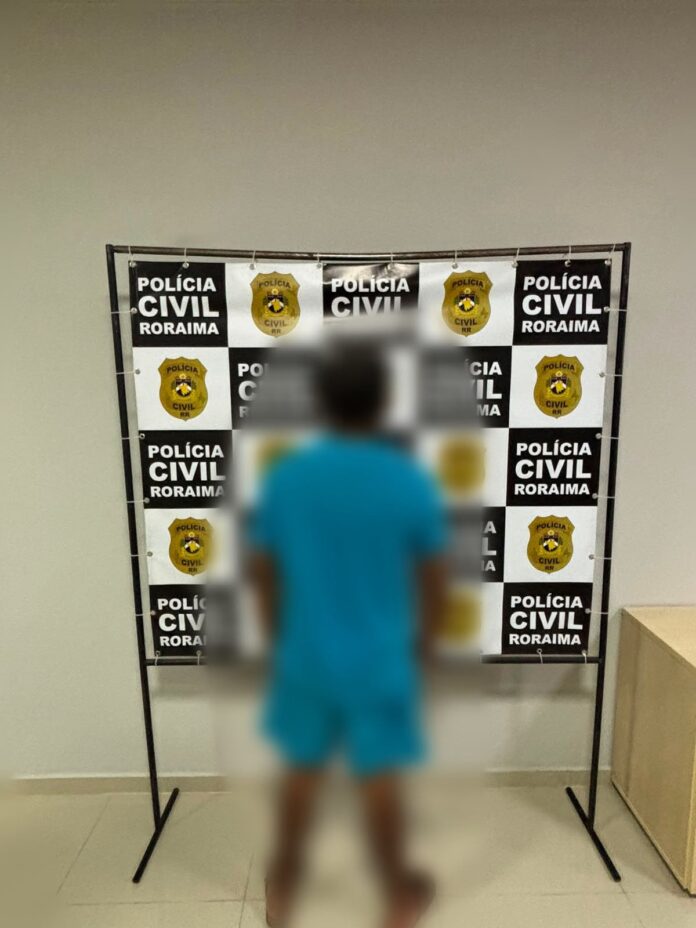 Servidor público é preso após seis meses foragido por suspeita de estuprar enteada e armazenar pornografia infantil em Boa Vista
