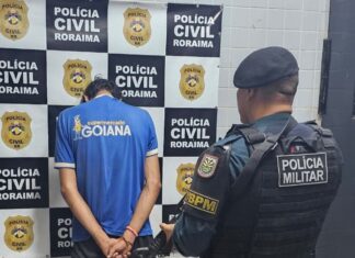 Homem é preso por praticar ato obsceno na presença de crianças no Bairro São Bento em Boa Vista Homem é preso por praticar ato obsceno na presença de crianças no Bairro São Bento em Boa Vista