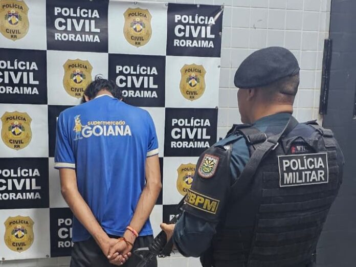 Homem é preso por praticar ato obsceno na presença de crianças no Bairro São Bento em Boa Vista