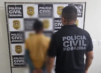 Jovem de 21 anos é preso por estuprar e engravidar criança de 11 anos no interior de Roraima Jovem de 21 anos é preso por estuprar e engravidar criança de 11 anos no interior de Roraima