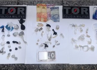 Homem é preso suspeito de tráfico com cocaína, crack e skank no Nova Canaã tráfico