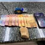 Homem é detido com pasta base de cocaína e balança no Nova Cidade COCAÍNA