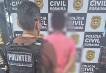 Condenado por tráfico de drogas é preso no bairro Santa Tereza, em Boa Vista Condenado por tráfico de drogas é preso no bairro Santa Tereza, em Boa Vista
