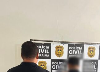 Homem é preso após ser reconhecido por vítima de roubo em Pacaraima HOMEM