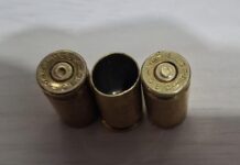 Comerciante é procurado após agredir homem e balear mulher em Rorainópolis comerciante Três estojos de munição deflagrados de calibre 9mm CBC.