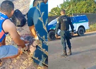 Ciclista morre após colisão com carro na rodovia RR-325 em Mucajaí ciclista