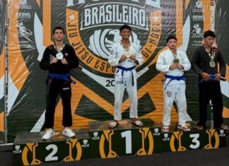 Lutador de Roraima conquista medalha de prata no Norte Brasileiro de Jiu-jitsu Jiu-jitsu