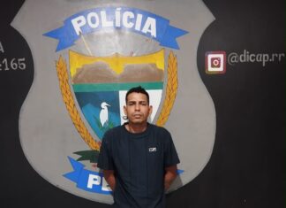 Perseguição termina com suspeito baleado e preso após troca de tiros com a PM em Boa Vista