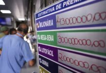 Mega-Sena acumula e prêmio chega a R$ 45 milhões mega sena