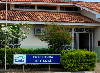 Cantá decreta emergência por estiagem e relata falta de água para moradores e animais Fachada do prédio da Prefeitura Municipal do Cantá, em Roraima.