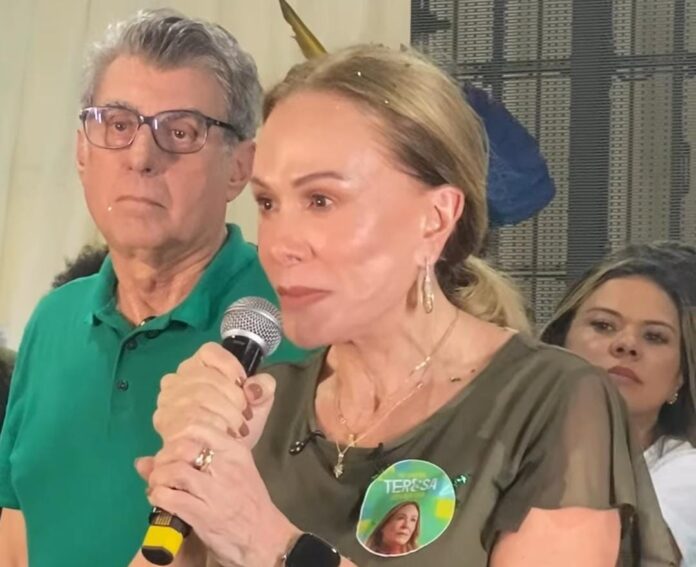 teresa sutira e romero jucá Teresa Surita e Romero Jucá