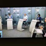 Arthur é alvo de ataques de Sampaio e Farah em debate marcado por acusações