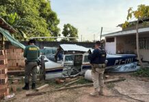 Operação apreende duas aeronaves em oficina clandestina ligada ao garimpo ilegal em Boa Vista Operação apreende duas aeronaves em oficina clandestina ligada ao garimpo ilegal em Boa Vista