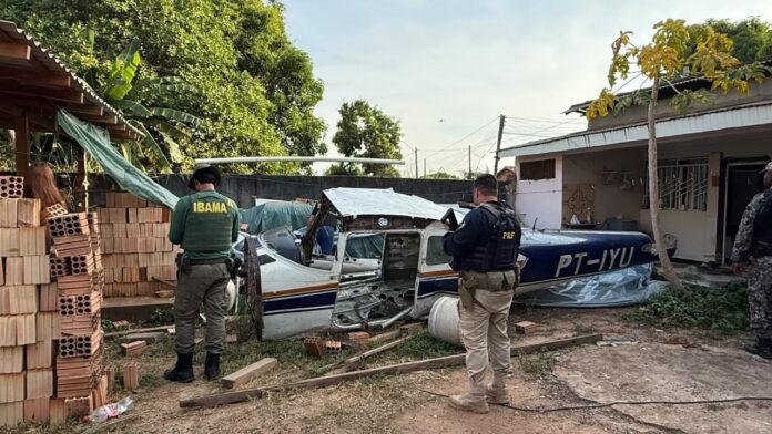 Operação apreende duas aeronaves em oficina clandestina ligada ao garimpo ilegal em Boa Vista