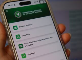 DPE-RR lança aplicativo para acompanhar processos e enviar documentos nesta segunda-feira (28) aplicativo