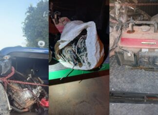 Assaltante abandona moto com fiação e motor roubados e foge para a mata após assalto no Cantá