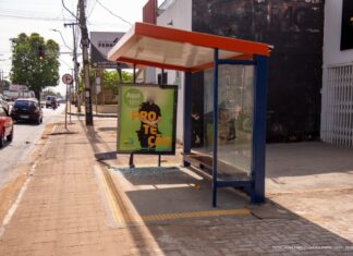 Paradas de ônibus reformadas são alvo de vandalismo em seis bairros de Boa Vista Paradas de ônibus reformadas são alvo de vandalismo em seis bairros de Boa Vista