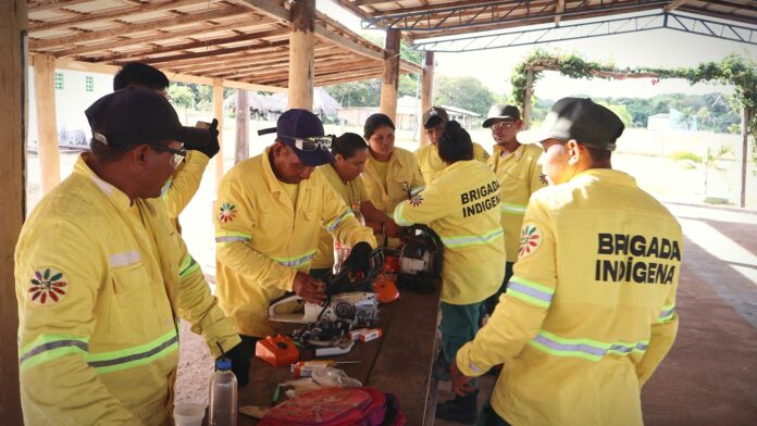 CIR promove capacitação inédita sobre manuseio e manutenção de equipamentos para brigadistas indígenas