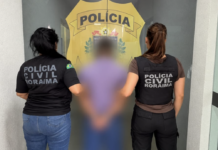 Homem é preso suspeito de feminicídio após perícia contrariar versão de acidente em Boa Vista